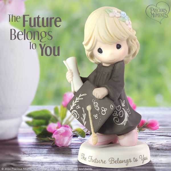 Precious Moments - The Future Belongs To You Graduation Porcelain Figurine 183007