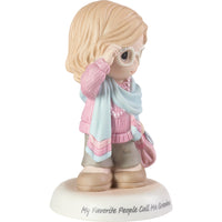 Precious Moments - My Favorite People Call Me Grandma Porcelain Figurine 183008