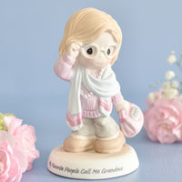 Precious Moments - My Favorite People Call Me Grandma Porcelain Figurine 183008