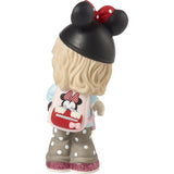 Precious Moments x Disney Showcase - Disney Dreamer Girl Minnie Mouse Fan Figurine 191063