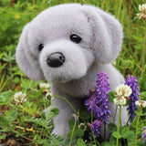 Douglas Cuddle Toys - Silver Labrador Retriever Soft Dog Plush 1959