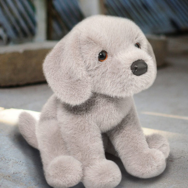 Douglas Cuddle Toys - Silver Labrador Retriever Soft Dog Plush 1959