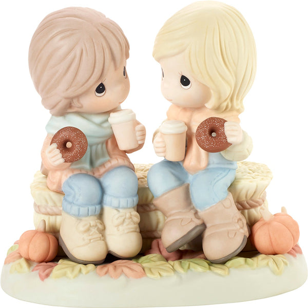 Precious Moments - Pumpkin Spice With You Is Nice Porcelain Figurine 201035