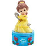 Precious Moments Disney - True Beauty Is Found Within Covered Box Belle Beauty and The Beast Figurine 202038