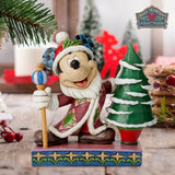 "Sale" Jim Shore Disney Traditions - Father Christmas Mickey Mouse Figurine 6002831