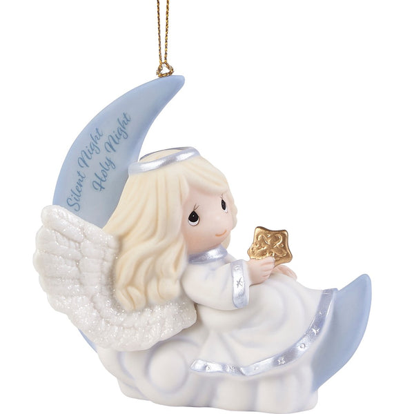 Precious Moments - Silent Night, Holy Night Porcelain Ornament 211043