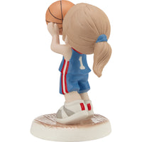 Precious Moments - Take Your Best Shot Basketball Player Porcelain Figurine 212013