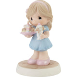 Precious Moments - Hoping Your Birthday Is Extra Sweet Porcelain Figurine 213009