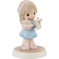 Precious Moments - Hoping Your Birthday Is Extra Sweet Porcelain Figurine 213009