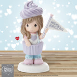 Precious Moments - You're The Icing On My Cake Happy Birthday Figurine 216012