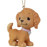 Precious Moments - Don’t Stop Retrievin’ Golden Retriever Dog Ornament 226408