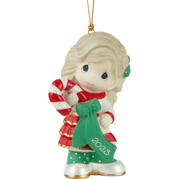 Precious Moments - 2023 Dated Ornament Sweet Christmas Wishes 231002