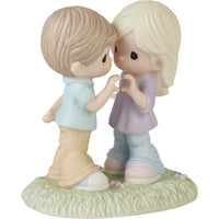Precious Moments - Love Will Keep Us Together Porcelain Figurine 231020