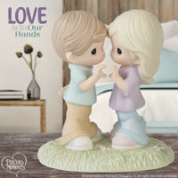 Precious Moments - Love Will Keep Us Together Porcelain Figurine 231020