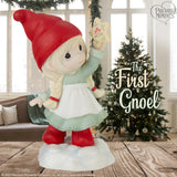 "Sale" Precious Moments - The First Gnoel Girl Gnome Porcelain Figurine 231044