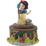 Precious Moments x Disney - Snow White & Forest Friends Rotating Musical Figurine 223103