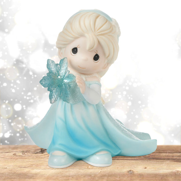 Precious Moments Disney - Like A Snowflake, You're One of A King Frozen Elsa Figurine 232013