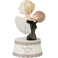 Precious Moments - Best Day Ever Musical Wedding Figurine 232109