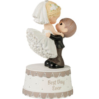 Precious Moments - Best Day Ever Musical Wedding Figurine 232109