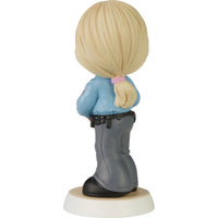 Precious Moments - You Make Us All Pround Female Police Officer Figurine 232406