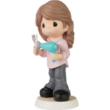 Precious Moments - Styled with A Smiler Hair Dresser Stylist Figurine 232409