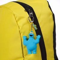 Precious Moments x Sesame Street - Cookie Monster 3D Backpack Bag Clip Charm 239703