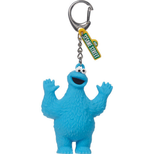 Precious Moments x Sesame Street - Cookie Monster 3D Backpack Bag Clip Charm 239703