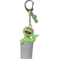 Precious Moments x Sesame Street - Oscar The Grouch 3D Backpack Bag Clip Charm 239704