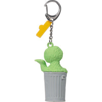 Precious Moments x Sesame Street - Oscar The Grouch 3D Backpack Bag Clip Charm 239704