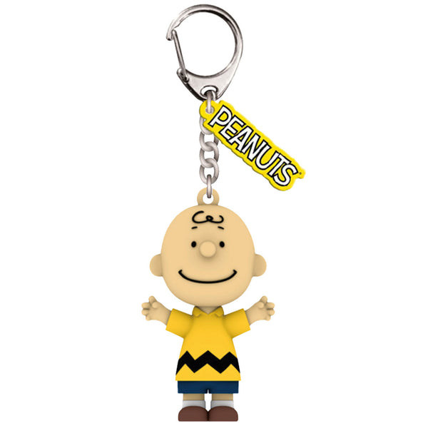 Precious Moments Peanuts - Charlie Brown Backpack Bag Clip Charm 239705