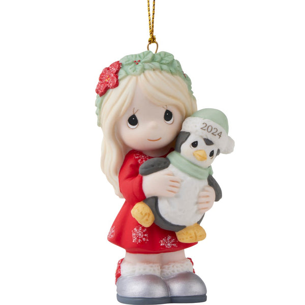 Precious Moments - Have Yourself A Merry Little Merry Christmas 2024 Dated Porcelain Ornament 241002