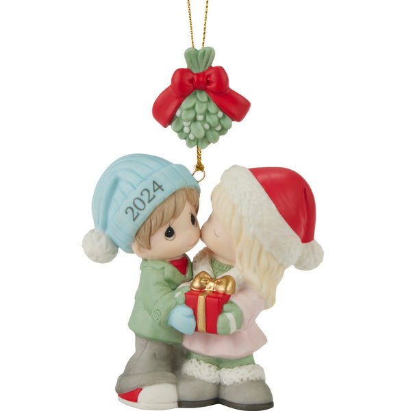 Precious Moments - Our First Christmas Together 2024 Dated Porcelain Ornament 241004