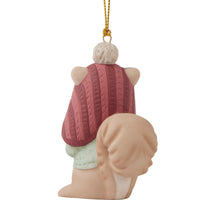 Precious Moments - Have You Been Nutty Or Nice? 2024 Dated Porcelain Animal Ornament 241009