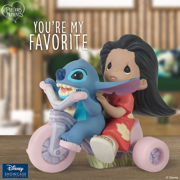 Precious Moments x Disney - You’re My Favorite Lilo & Stitch Porcelain Figurine 241023