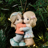 Precious Moments - You're My Bestie Porcelain Ornament 241409