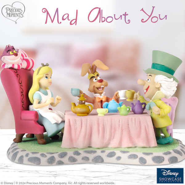 Precious Moments x Disney - Mad About You Alice In Wonderland Figurine 241704