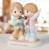 Precious Moments - Two Hearts One Voice Porcelain Figurine 242005