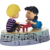 Precious Moments x Peanuts - Love Is My Favorite Song Musical Figurine 242104