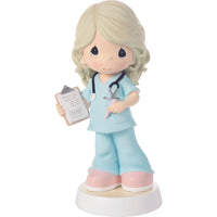 Precious Moments - Superhero In Scrubs Medical Worker Figurine 242402