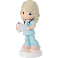 Precious Moments - Superhero In Scrubs Medical Worker Figurine 242402