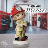 Precious Moments - Courage Under Fire Firefighter Figurine 242403