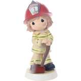 Precious Moments - Courage Under Fire Firefighter Figurine 242403