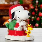 Precious Moments x Peanuts - Merry Snoopy Christmas Figurine 242443