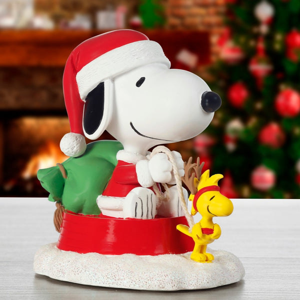 Precious Moments x Peanuts - Merry Snoopy Christmas Figurine 242443