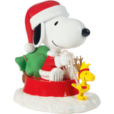 Precious Moments x Peanuts - Merry Snoopy Christmas Figurine 242443