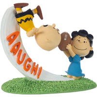 Precious Moments x Peanuts - Never Give Up Charlie Brown Lucy Football Figurine 242444