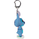 Precious Moments Disney - Stitch Surfing Backpack Bag Clip Charm 242714