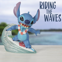 Precious Moments x Disney - Riding The Waves Stitch Figurine 242715