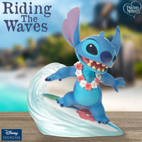 Precious Moments x Disney Showcase - Riding The Waves Stitch Figurine 242715