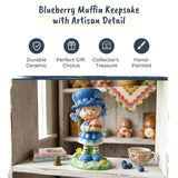 Blue Sky Clayworks x Strawberry Shortcake - Blueberry Muffin Bouncing Friends Figurine 24885